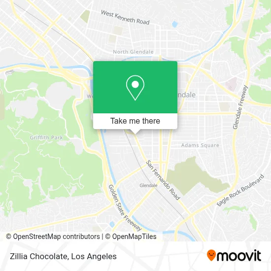 Zillia Chocolate map