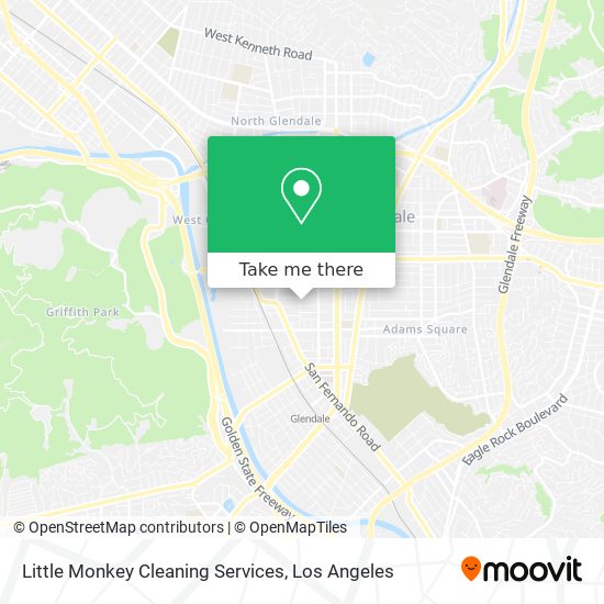 Little Monkey Cleaning Services map