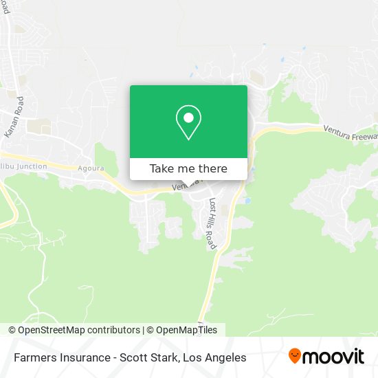 Farmers Insurance - Scott Stark map