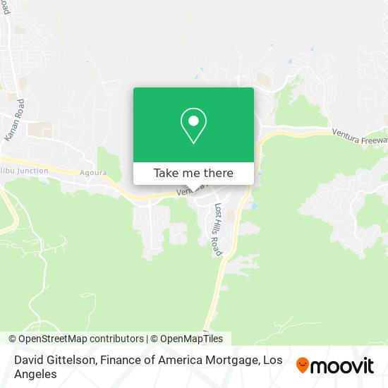 Mapa de David Gittelson, Finance of America Mortgage