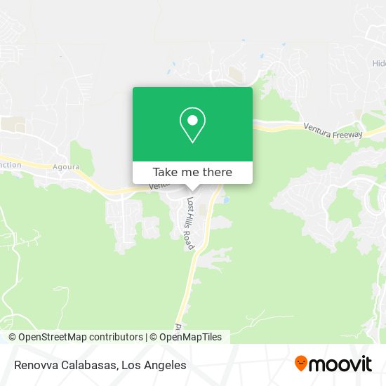 Renovva Calabasas map