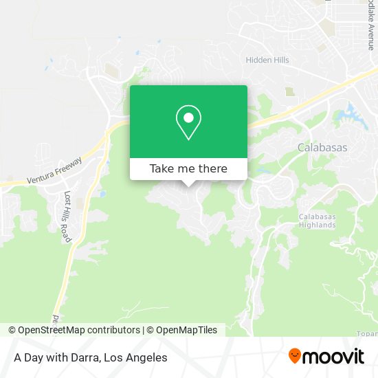 A Day with Darra map