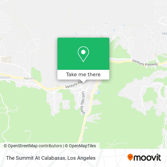 Mapa de The Summit At Calabasas