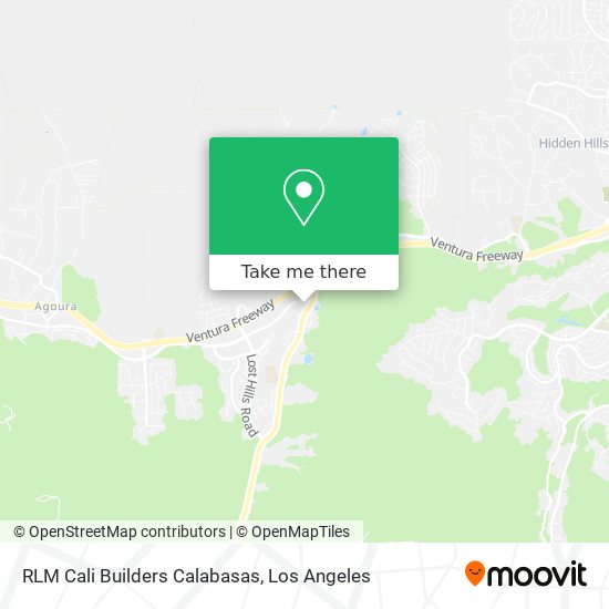 Mapa de RLM Cali Builders Calabasas