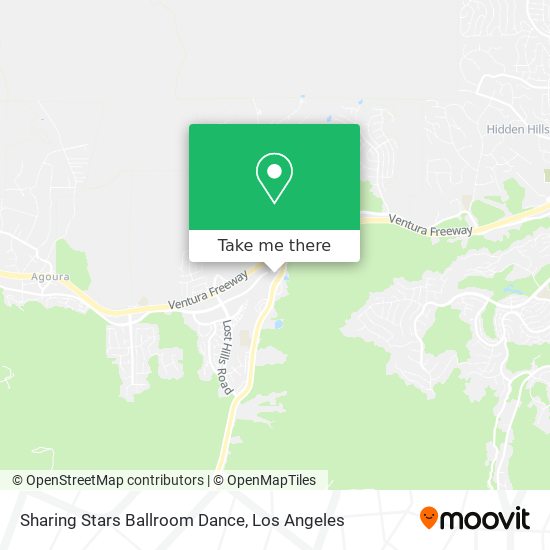 Sharing Stars Ballroom Dance map