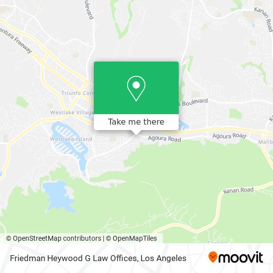 Mapa de Friedman Heywood G Law Offices