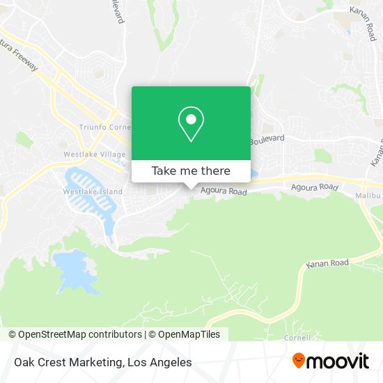 Mapa de Oak Crest Marketing