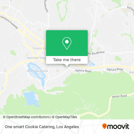 One smart Cookie Catering map