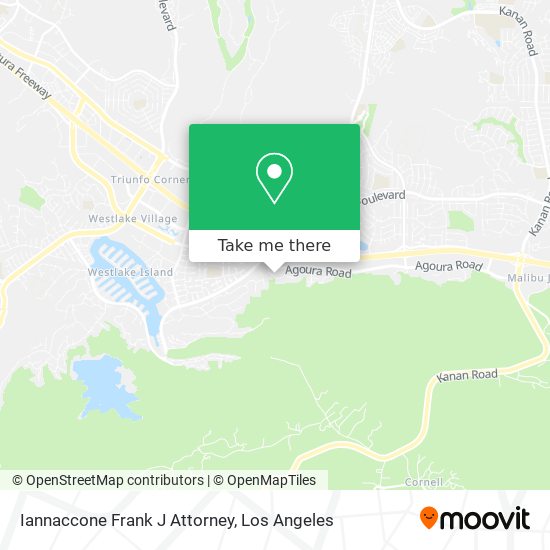 Iannaccone Frank J Attorney map