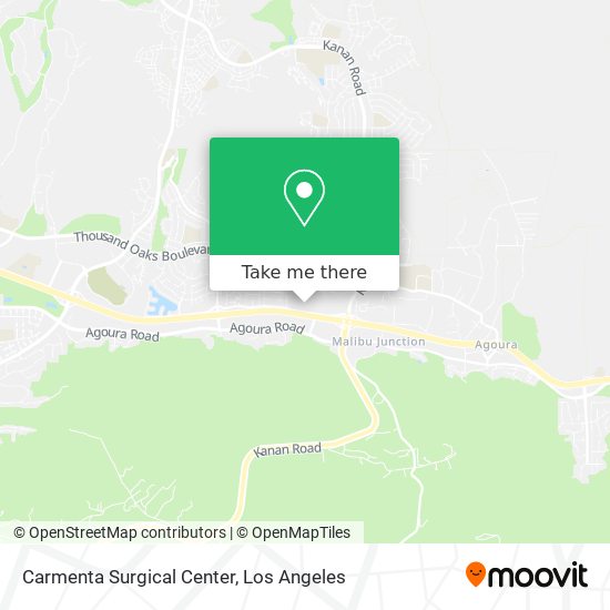 Mapa de Carmenta Surgical Center