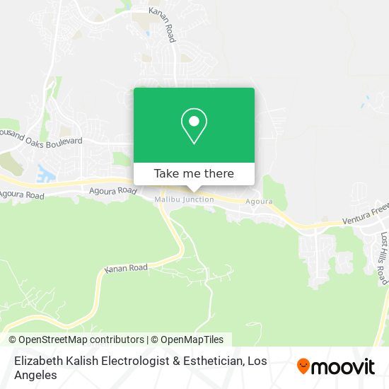 Mapa de Elizabeth Kalish Electrologist & Esthetician