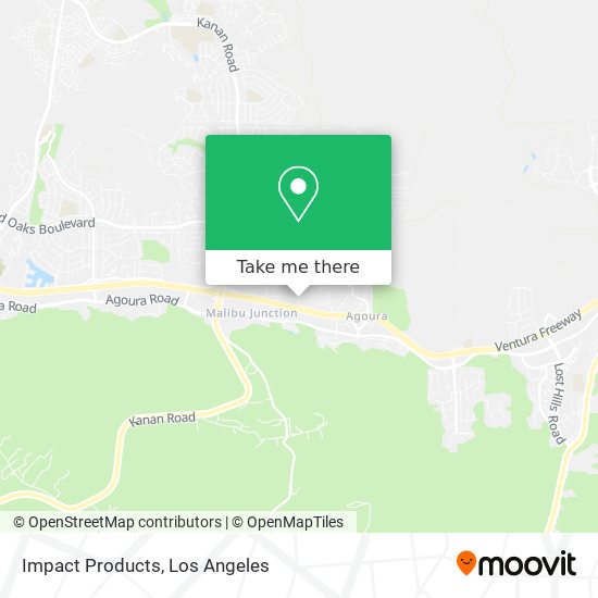 Impact Products map