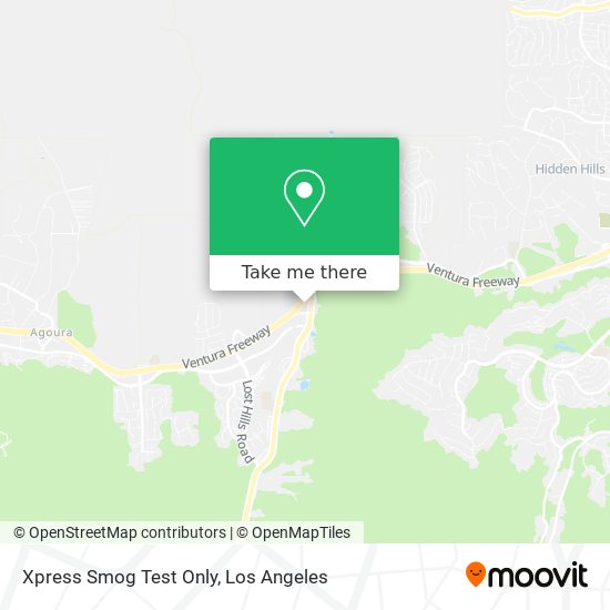 Mapa de Xpress Smog Test Only
