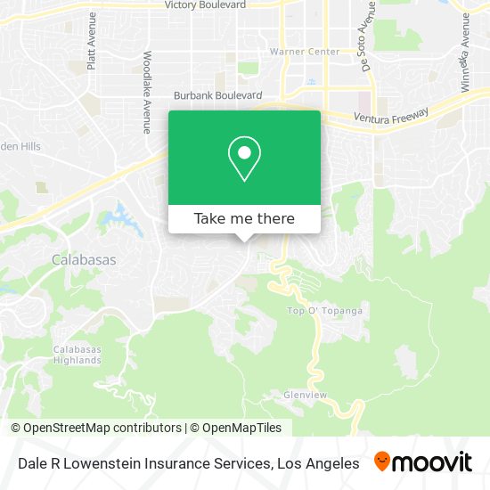 Dale R Lowenstein Insurance Services map