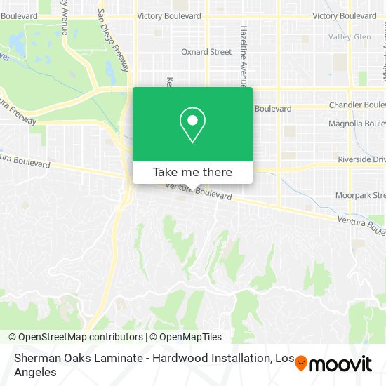 Sherman Oaks Laminate - Hardwood Installation map