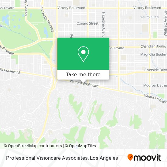 Professional Visioncare Associates map