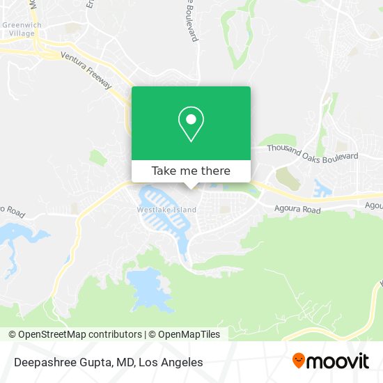 Deepashree Gupta, MD map