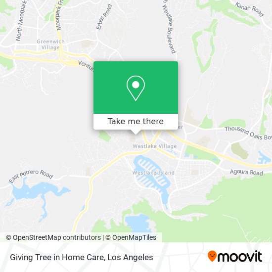 Giving Tree in Home Care map