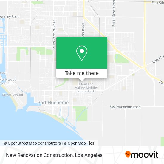 New Renovation Construction map