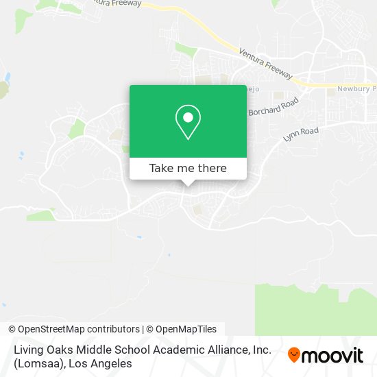 Mapa de Living Oaks Middle School Academic Alliance, Inc. (Lomsaa)