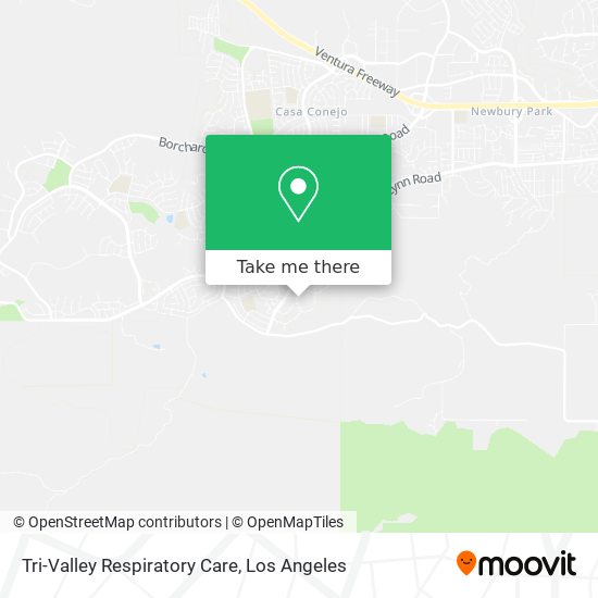 Tri-Valley Respiratory Care map