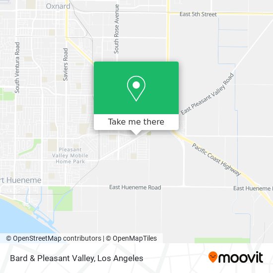Bard & Pleasant Valley map