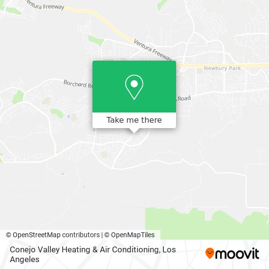 Conejo Valley Heating & Air Conditioning map