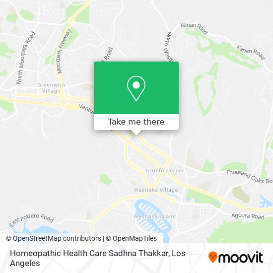 Mapa de Homeopathic Health Care Sadhna Thakkar