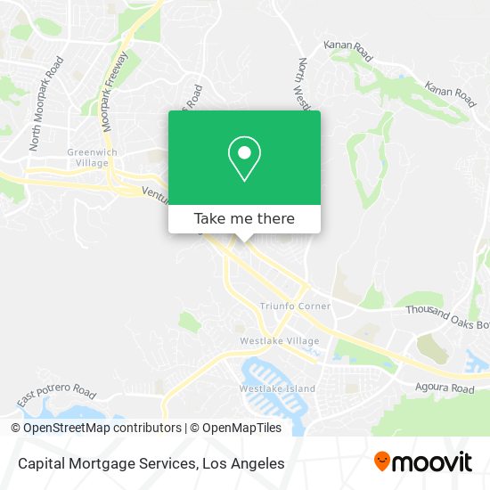 Capital Mortgage Services map