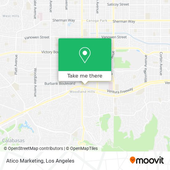 Atico Marketing map