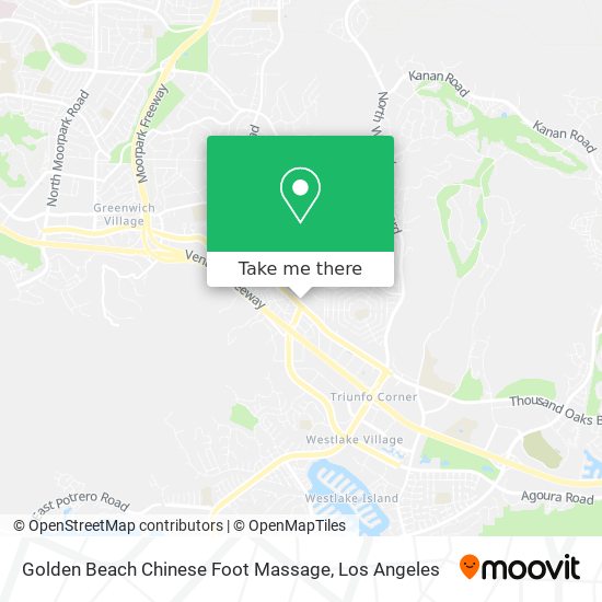 Mapa de Golden Beach Chinese Foot Massage