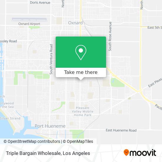 Triple Bargain Wholesale map