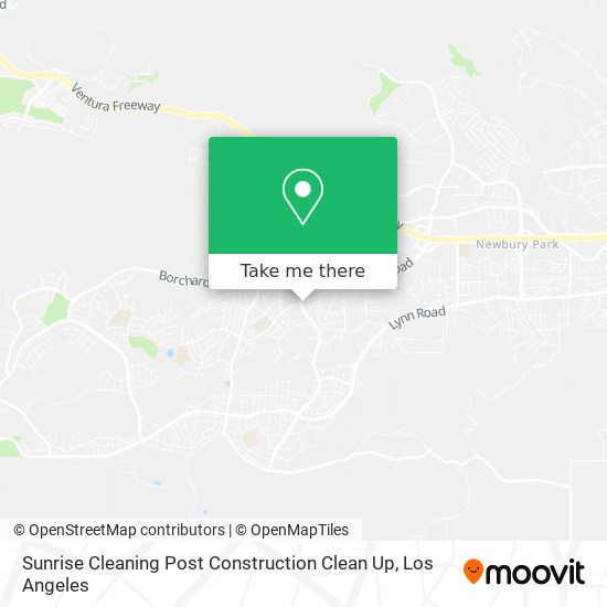 Sunrise Cleaning Post Construction Clean Up map