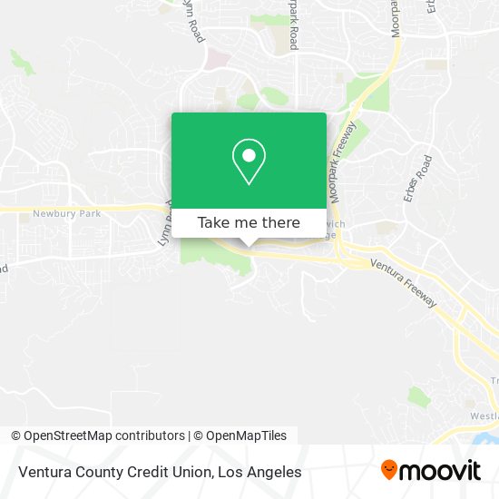 Mapa de Ventura County Credit Union
