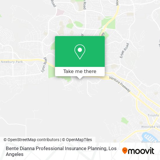 Mapa de Bente Dianna Professional Insurance Planning
