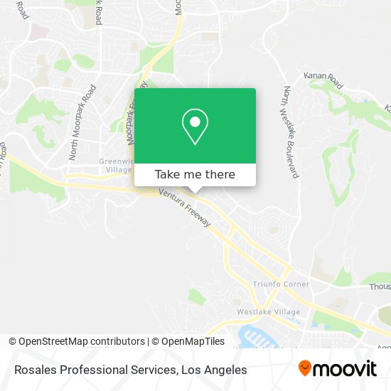 Rosales Professional Services map