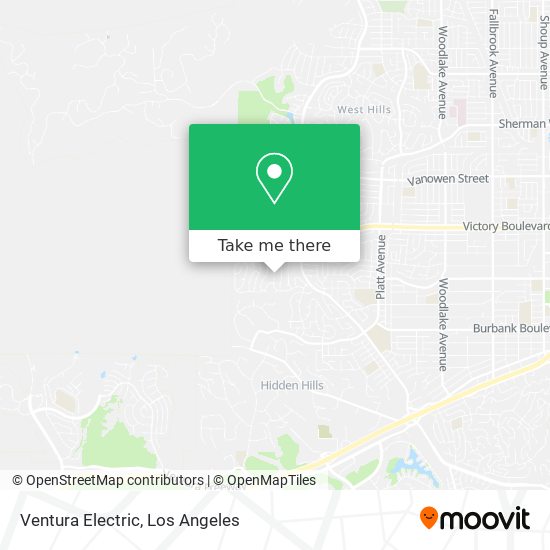 Ventura Electric map