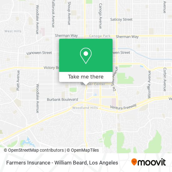 Mapa de Farmers Insurance - William Beard