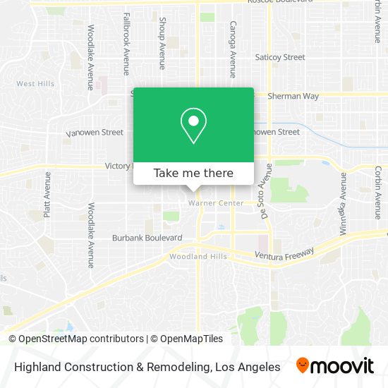 Mapa de Highland Construction & Remodeling