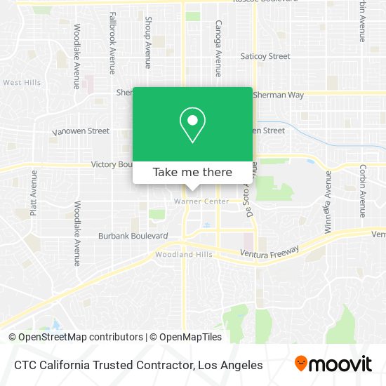 CTC California Trusted Contractor map