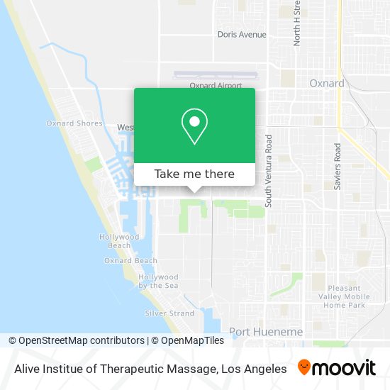 Alive Institue of Therapeutic Massage map