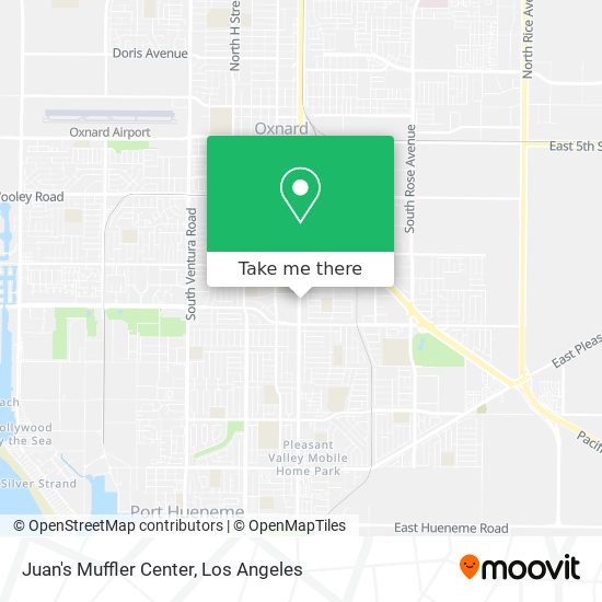 Mapa de Juan's Muffler Center