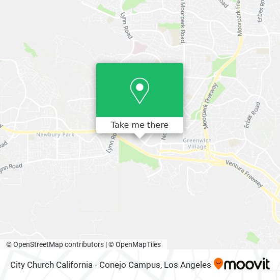 City Church California - Conejo Campus map
