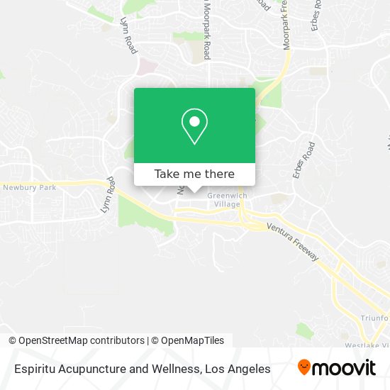 Espiritu Acupuncture and Wellness map