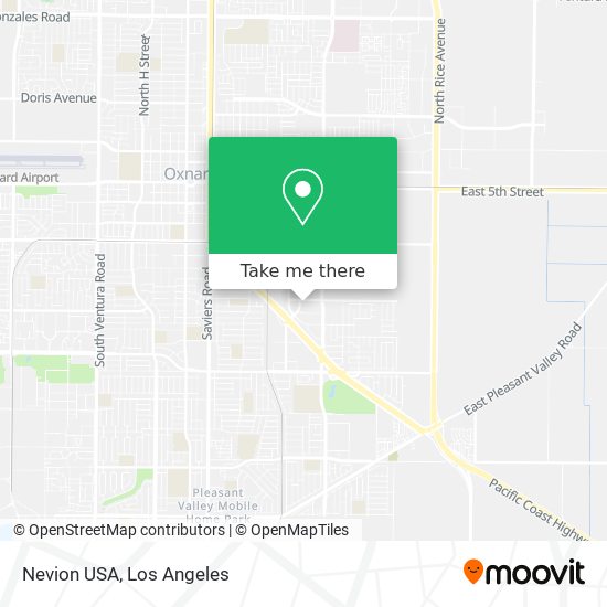 Nevion USA map