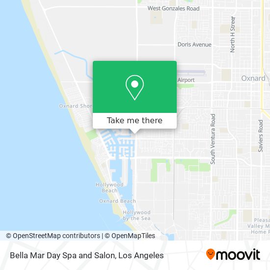 Mapa de Bella Mar Day Spa and Salon