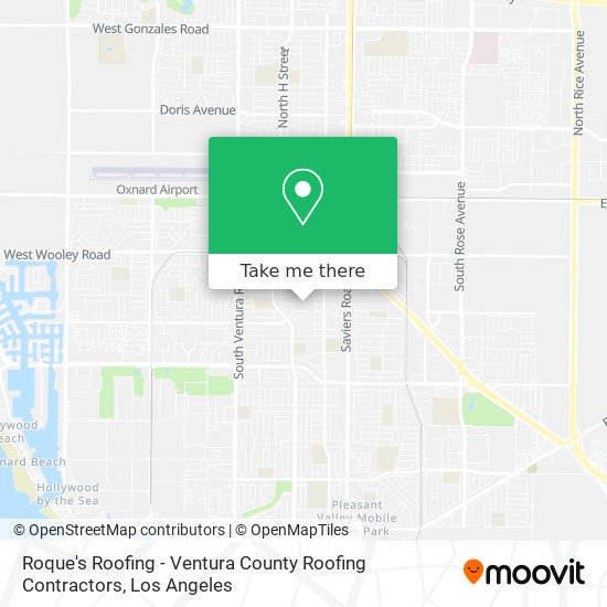 Mapa de Roque's Roofing - Ventura County Roofing Contractors