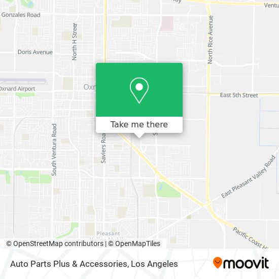 Auto Parts Plus & Accessories map