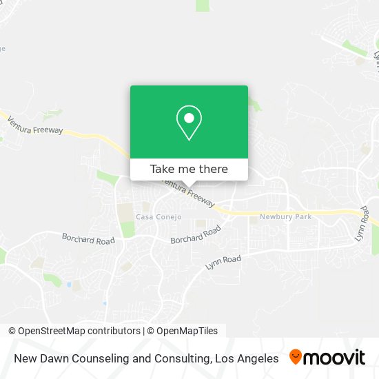Mapa de New Dawn Counseling and Consulting
