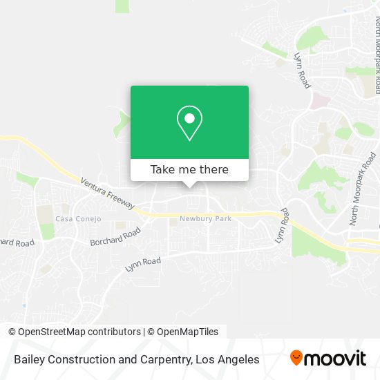 Bailey Construction and Carpentry map